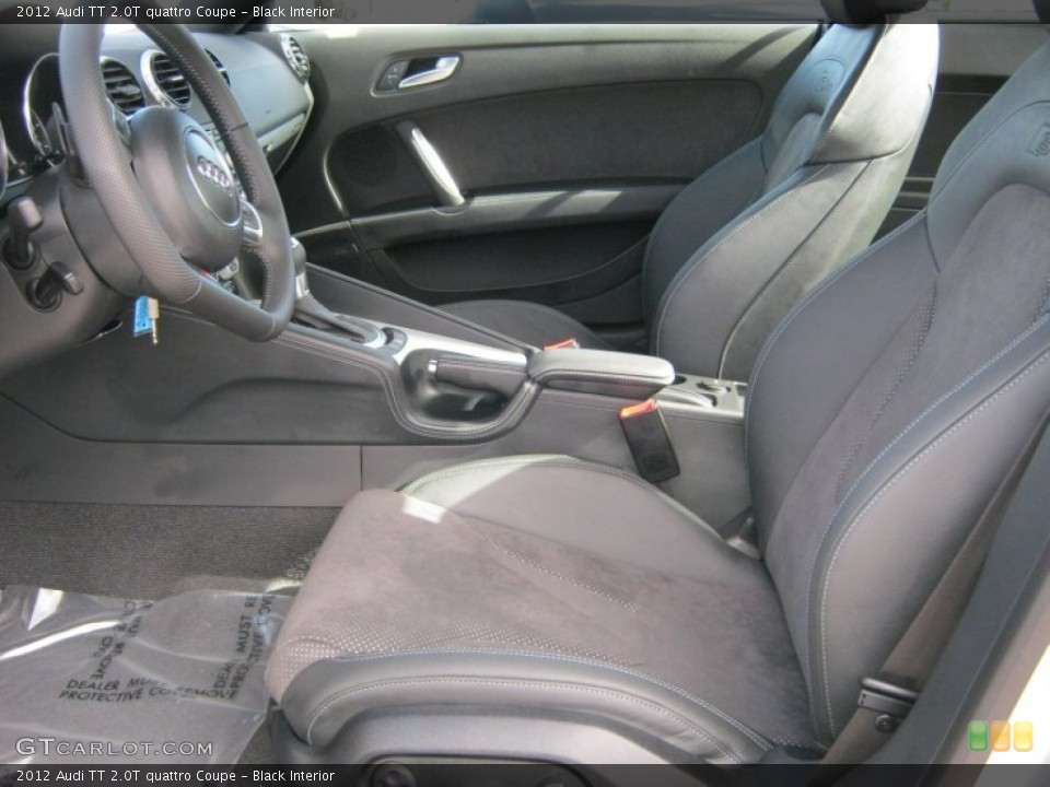 Black Interior Photo for the 2012 Audi TT 2.0T quattro Coupe #57517639