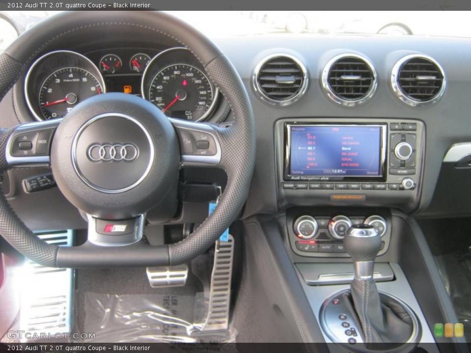 Black Interior Dashboard for the 2012 Audi TT 2.0T quattro Coupe #57517651