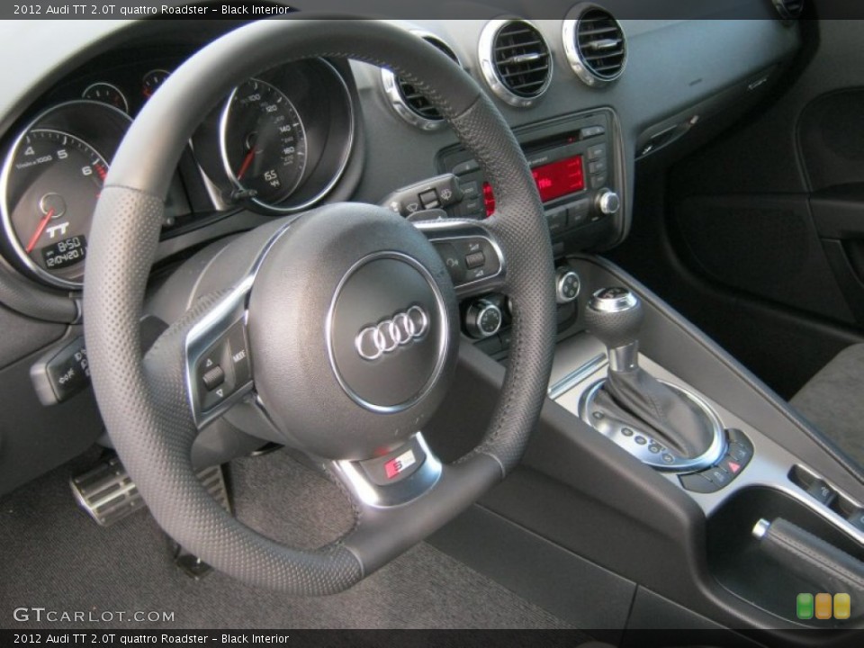 Black Interior Steering Wheel for the 2012 Audi TT 2.0T quattro Roadster #57517708