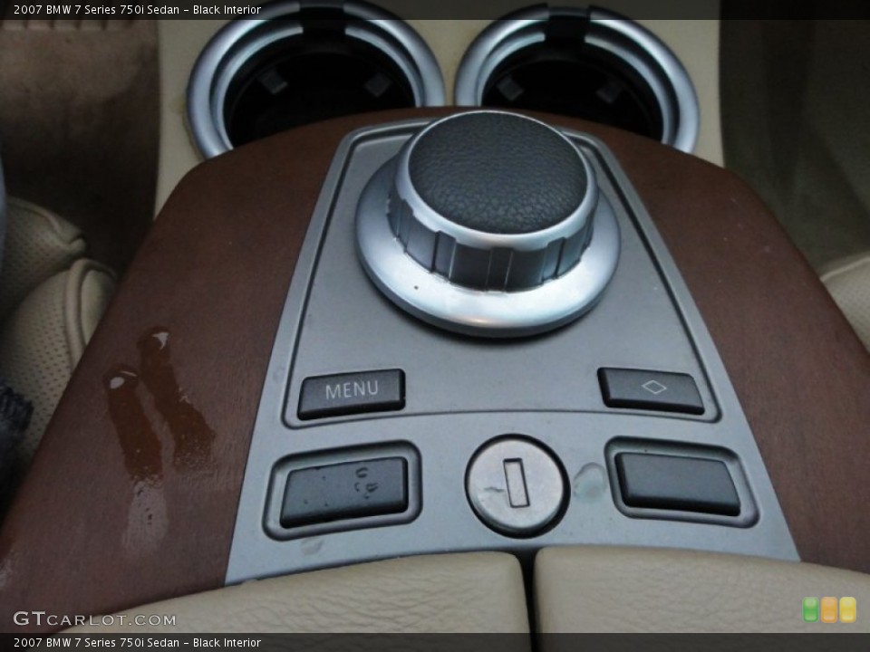 Black Interior Controls for the 2007 BMW 7 Series 750i Sedan #57520009