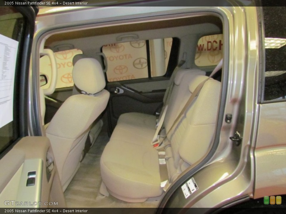 Desert Interior Photo for the 2005 Nissan Pathfinder SE 4x4 #57520657