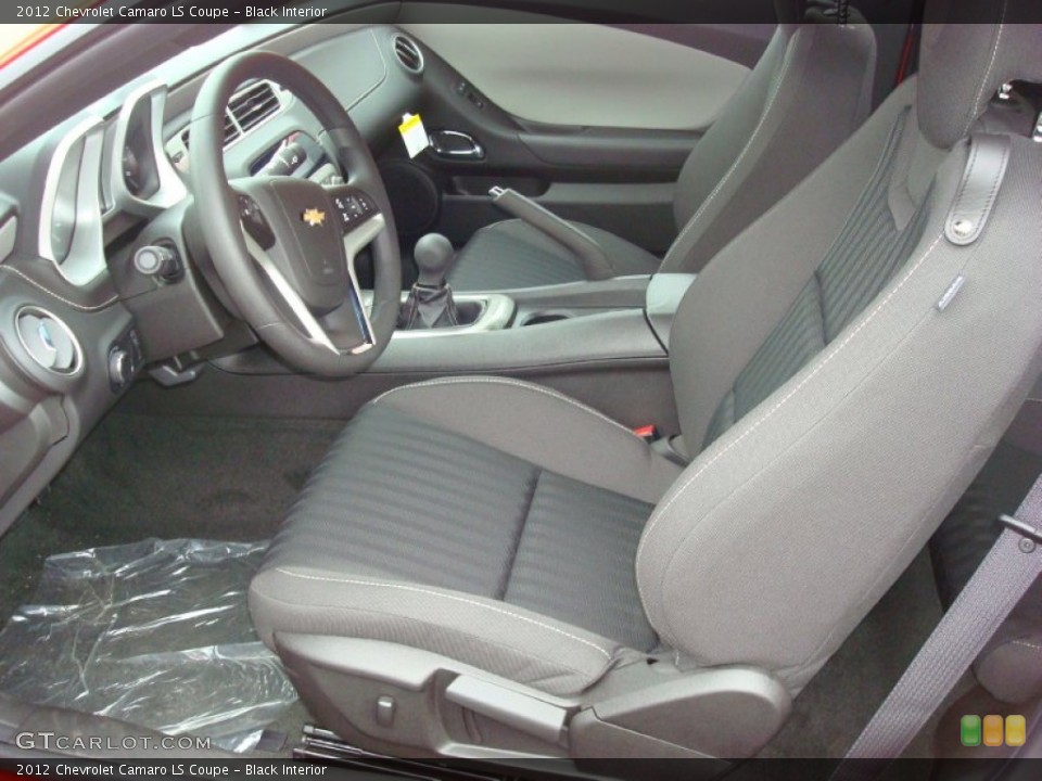 Black Interior Photo for the 2012 Chevrolet Camaro LS Coupe #57523798