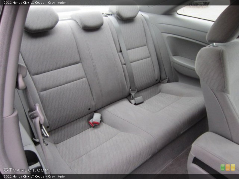 Gray Interior Photo for the 2011 Honda Civic LX Coupe #57527989