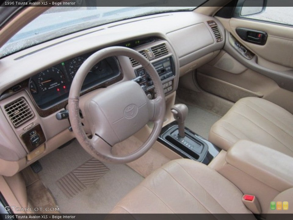 Beige 1996 Toyota Avalon Interiors