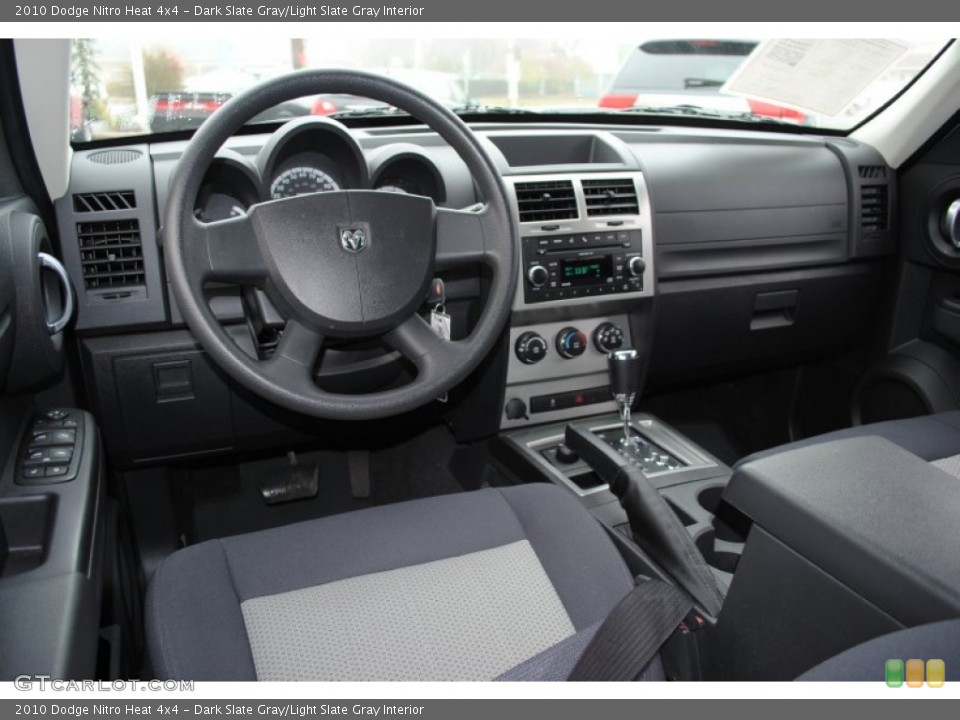 Dark Slate Gray/Light Slate Gray Interior Dashboard for the 2010 Dodge Nitro Heat 4x4 #57528391