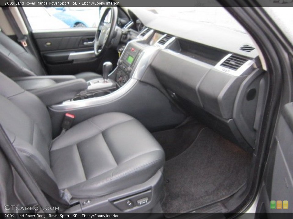 Ebony/Ebony Interior Photo for the 2009 Land Rover Range Rover Sport HSE #57529780