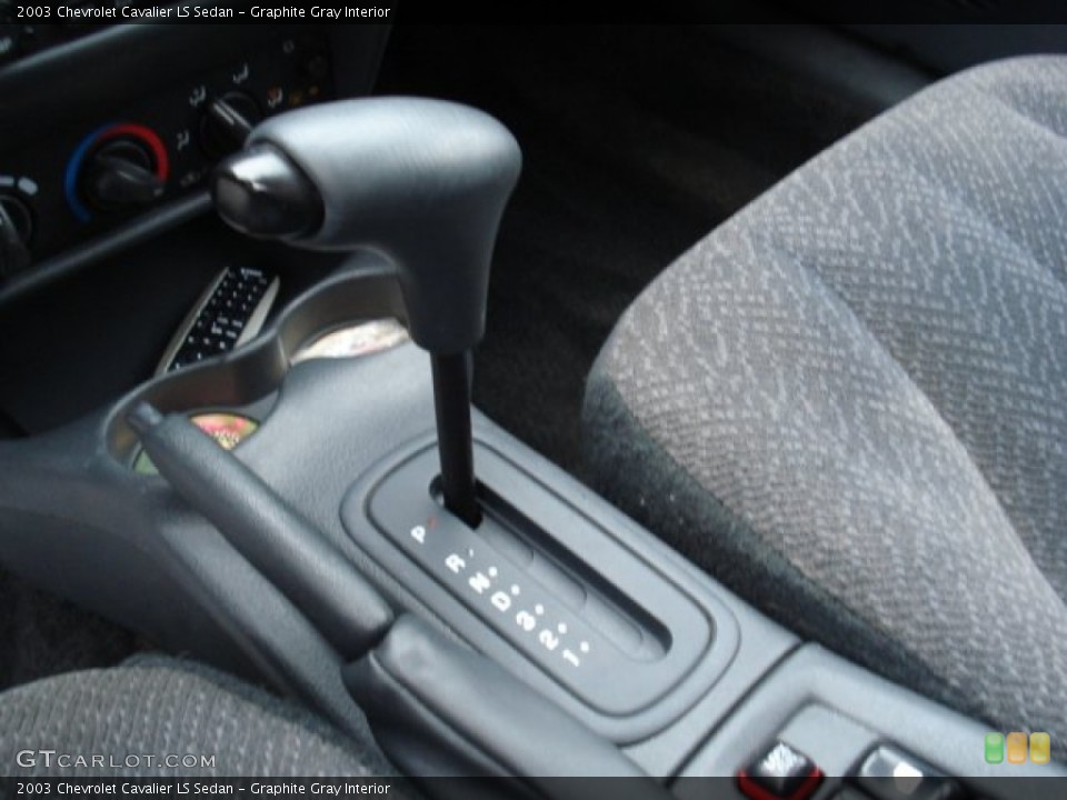 Graphite Gray Interior Transmission for the 2003 Chevrolet Cavalier LS Sedan #57529873