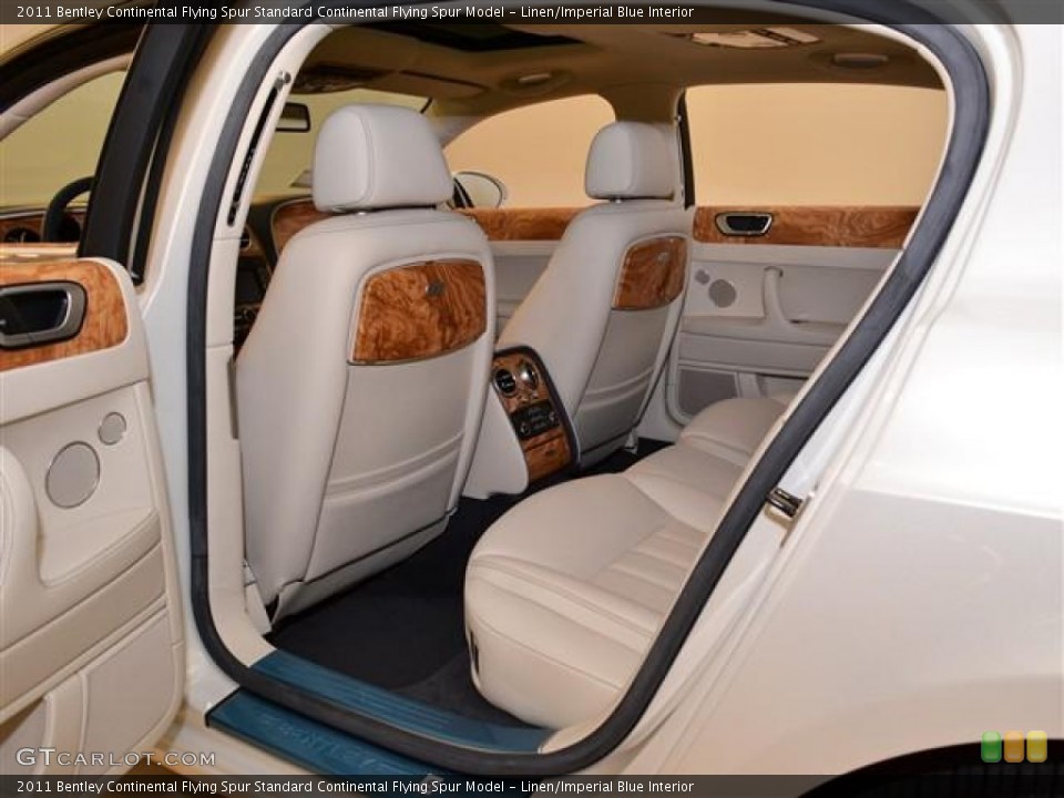 Linen/Imperial Blue Interior Photo for the 2011 Bentley Continental Flying Spur  #57531124