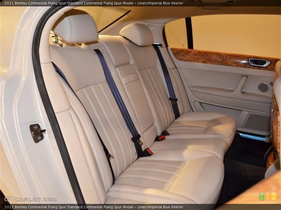 Linen/Imperial Blue Interior Photo for the 2011 Bentley Continental Flying Spur  #57531142