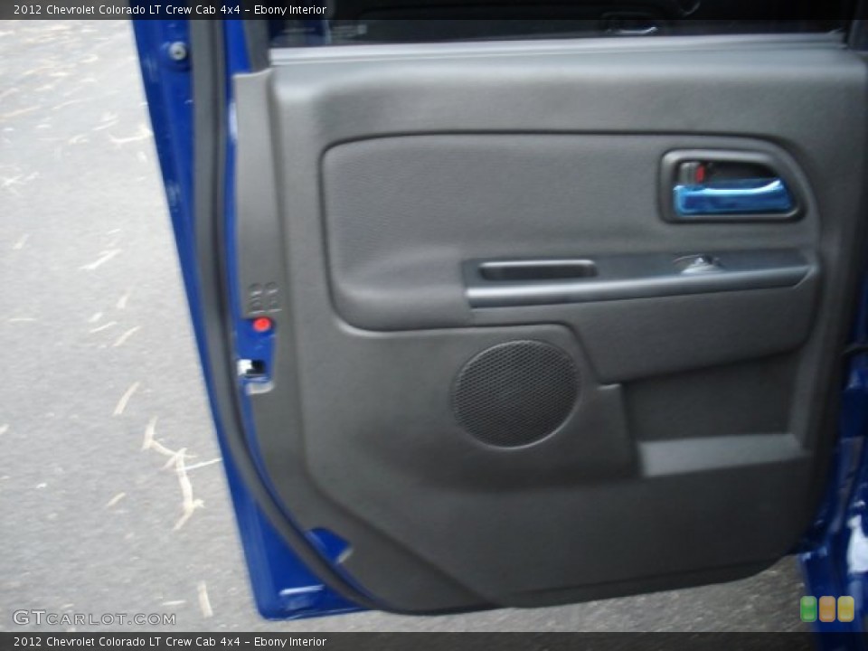 Ebony Interior Door Panel for the 2012 Chevrolet Colorado LT Crew Cab 4x4 #57531478