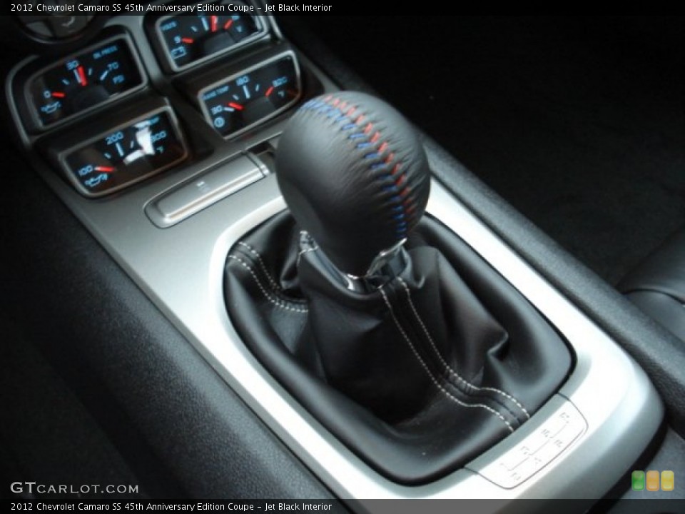 Jet Black Interior Transmission for the 2012 Chevrolet Camaro SS 45th Anniversary Edition Coupe #57532465