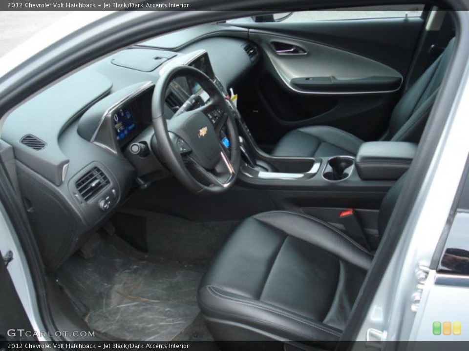 Jet Black/Dark Accents Interior Photo for the 2012 Chevrolet Volt Hatchback #57532648
