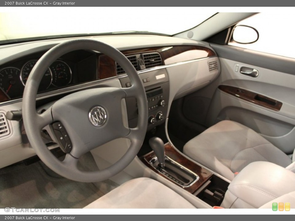 Gray Interior Prime Interior for the 2007 Buick LaCrosse CX #57533443