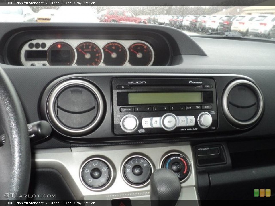 Dark Gray Interior Gauges for the 2008 Scion xB  #57534922