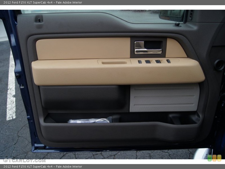 Pale Adobe Interior Door Panel for the 2012 Ford F150 XLT SuperCab 4x4 #57536095