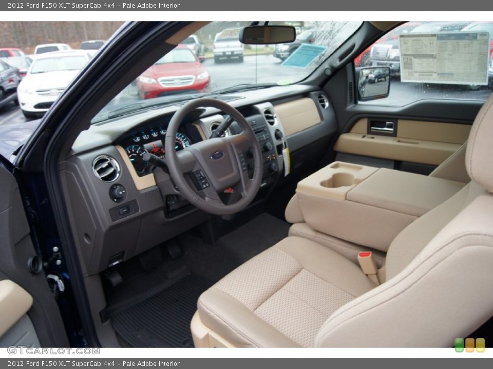 Pale Adobe Interior Photo for the 2012 Ford F150 XLT SuperCab 4x4 #57536107