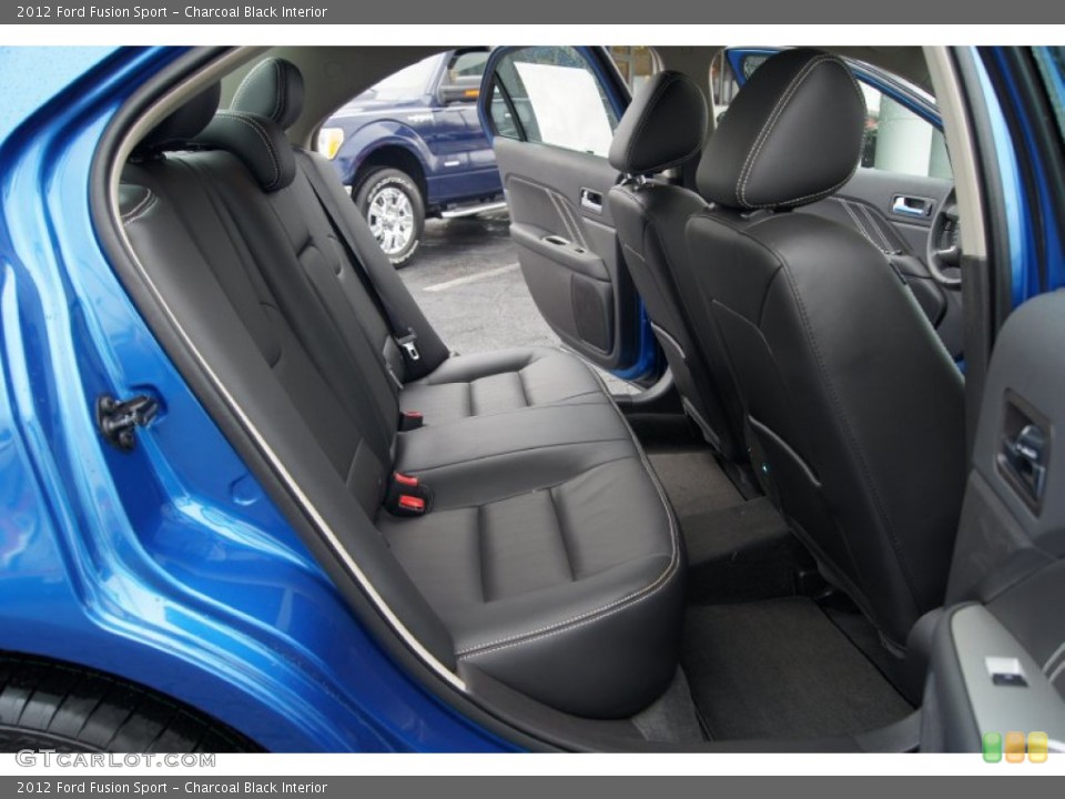 Charcoal Black Interior Photo for the 2012 Ford Fusion Sport #57536281