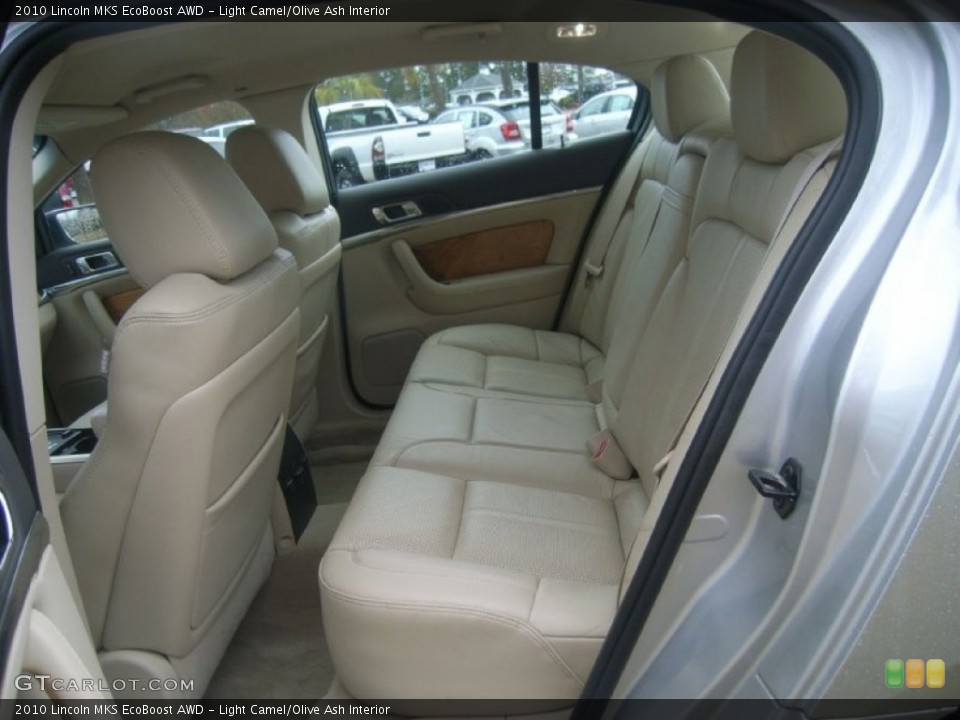 Light Camel/Olive Ash Interior Rear Seat for the 2010 Lincoln MKS EcoBoost AWD #57536794