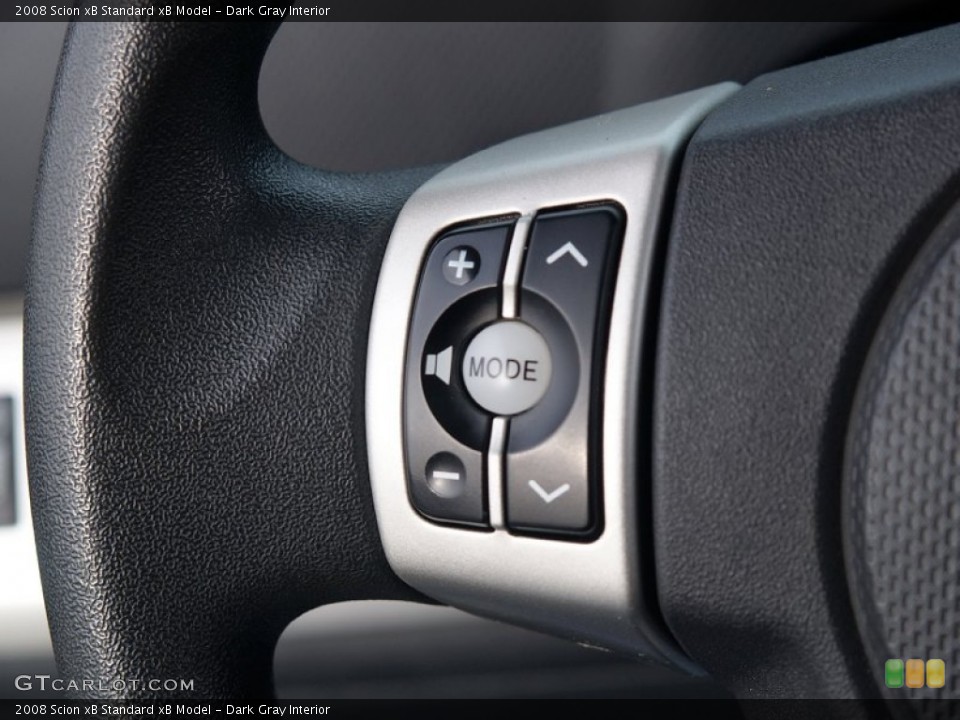 Dark Gray Interior Controls for the 2008 Scion xB  #57542415