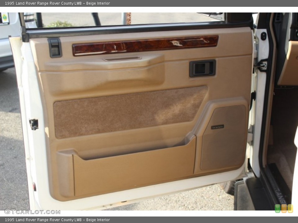 Beige Interior Door Panel for the 1995 Land Rover Range Rover County LWB #57543530