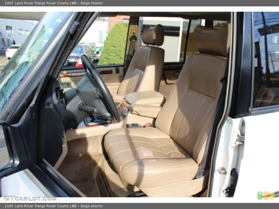 Beige Interior Photo for the 1995 Land Rover Range Rover County LWB #57543563