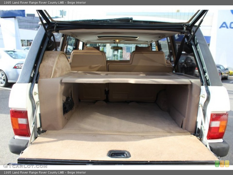 Beige Interior Trunk for the 1995 Land Rover Range Rover County LWB #57543636