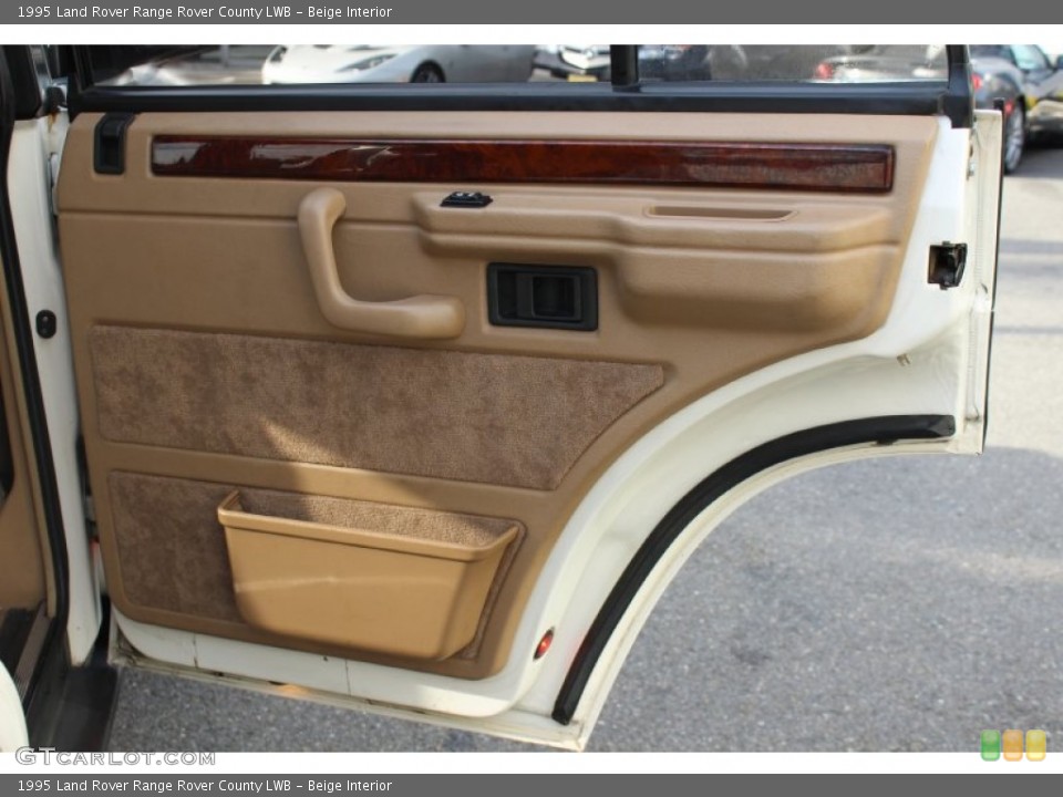Beige Interior Door Panel for the 1995 Land Rover Range Rover County LWB #57543653