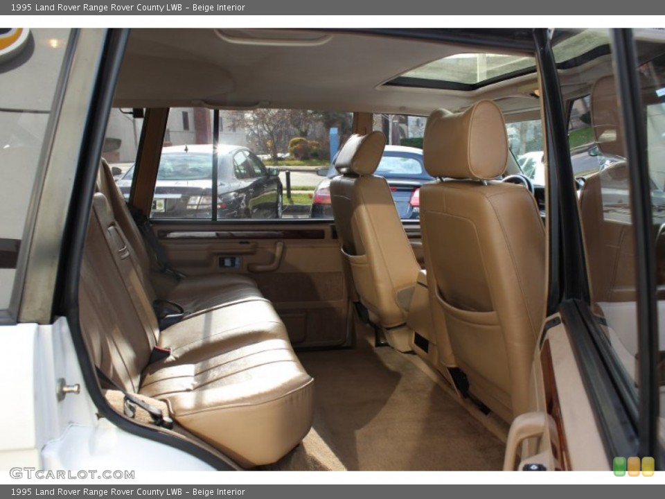 Beige Interior Photo for the 1995 Land Rover Range Rover County LWB #57543663
