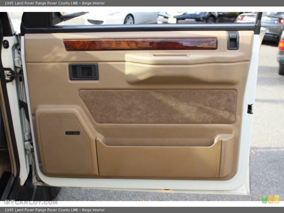 Beige Interior Door Panel for the 1995 Land Rover Range Rover County LWB #57543671