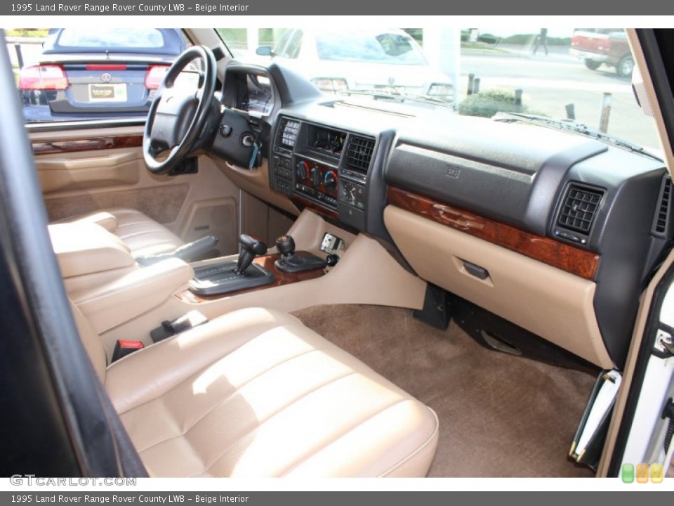 Beige Interior Dashboard for the 1995 Land Rover Range Rover County LWB #57543678