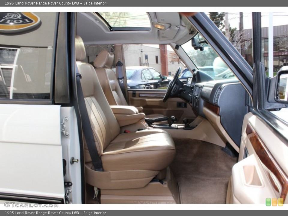 Beige Interior Photo for the 1995 Land Rover Range Rover County LWB #57543687