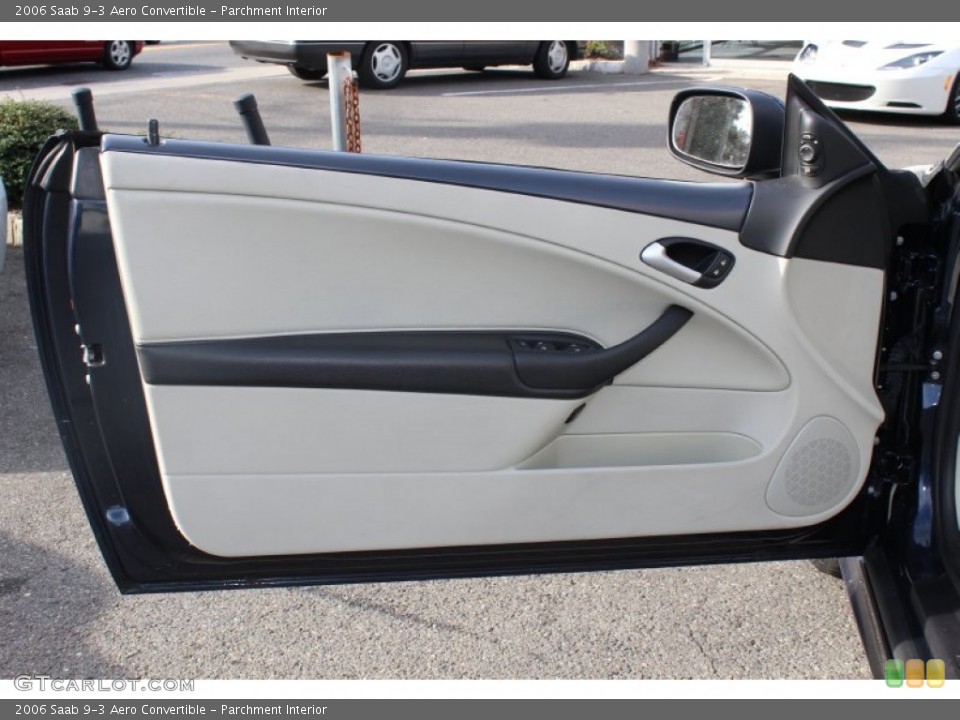 Parchment Interior Door Panel for the 2006 Saab 9-3 Aero Convertible #57544139