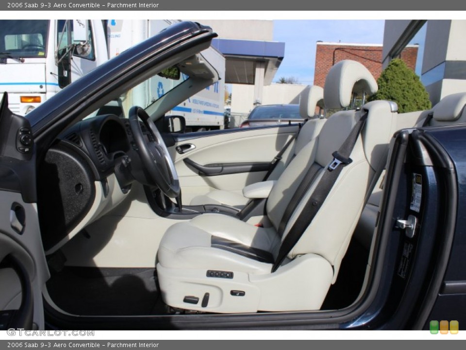 Parchment Interior Photo for the 2006 Saab 9-3 Aero Convertible #57544158