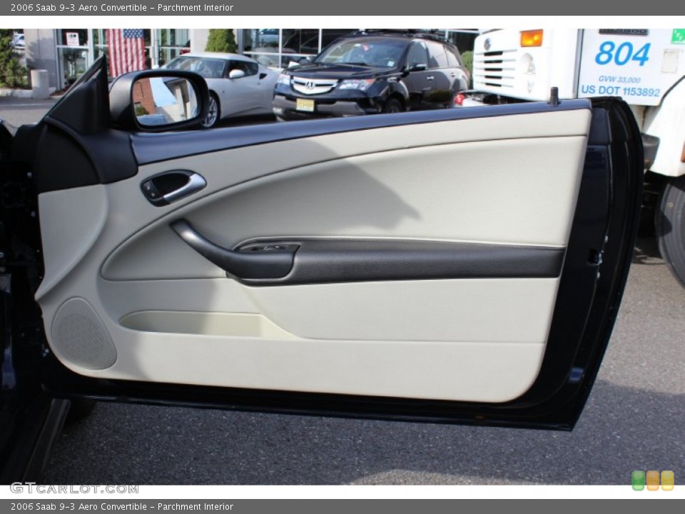 Parchment Interior Door Panel for the 2006 Saab 9-3 Aero Convertible #57544260