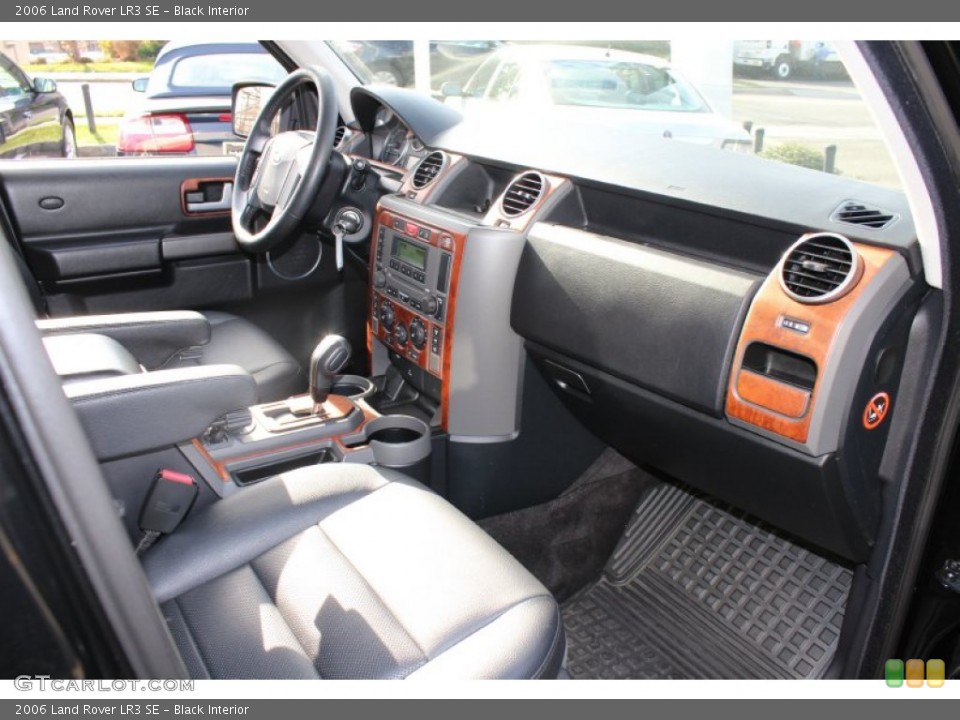Black Interior Dashboard for the 2006 Land Rover LR3 SE #57544581