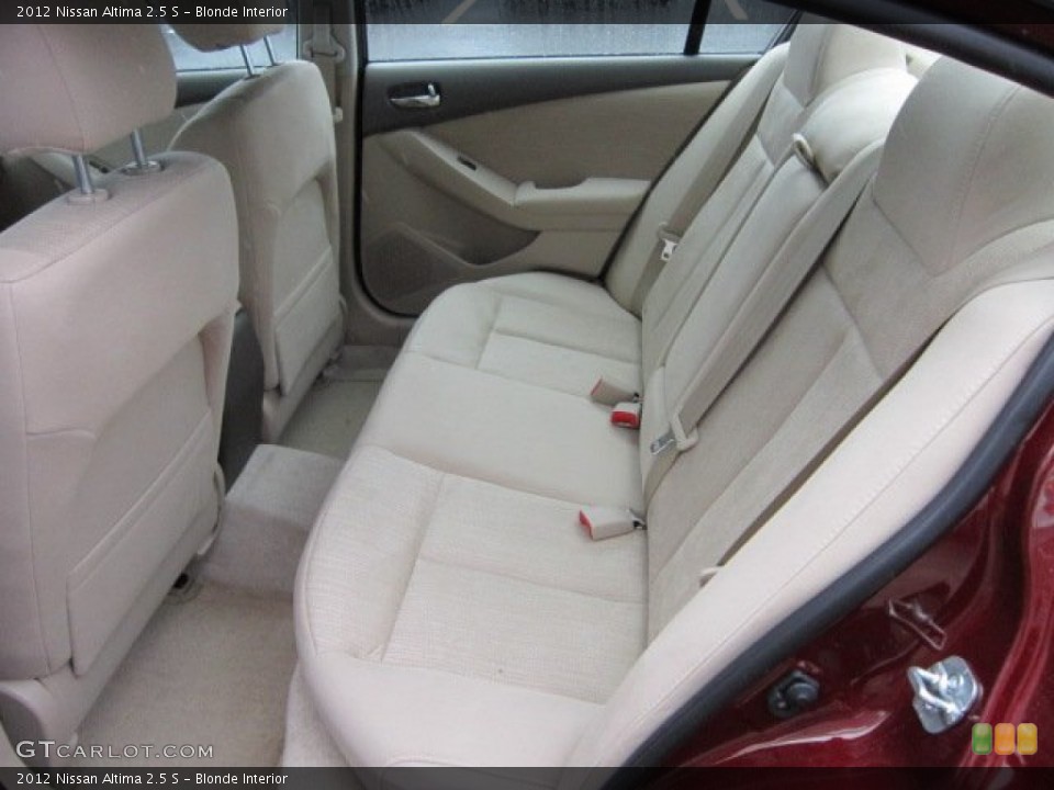 Blonde Interior Photo for the 2012 Nissan Altima 2.5 S #57544720
