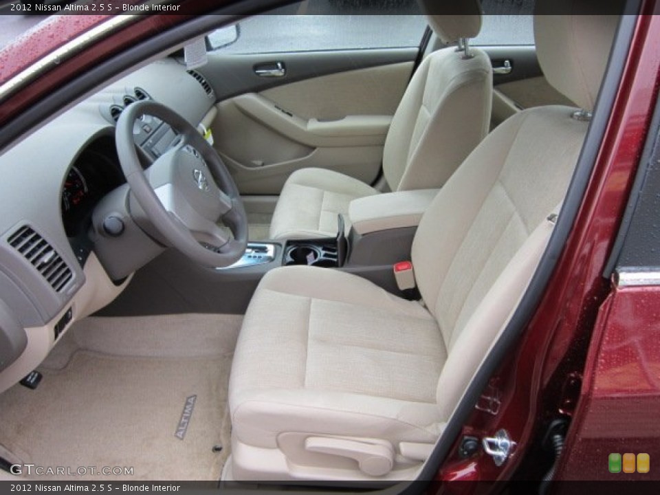 Blonde Interior Photo for the 2012 Nissan Altima 2.5 S #57544740