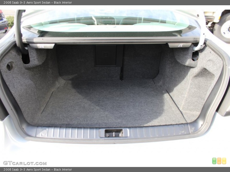 Black Interior Trunk for the 2008 Saab 9-3 Aero Sport Sedan #57544833