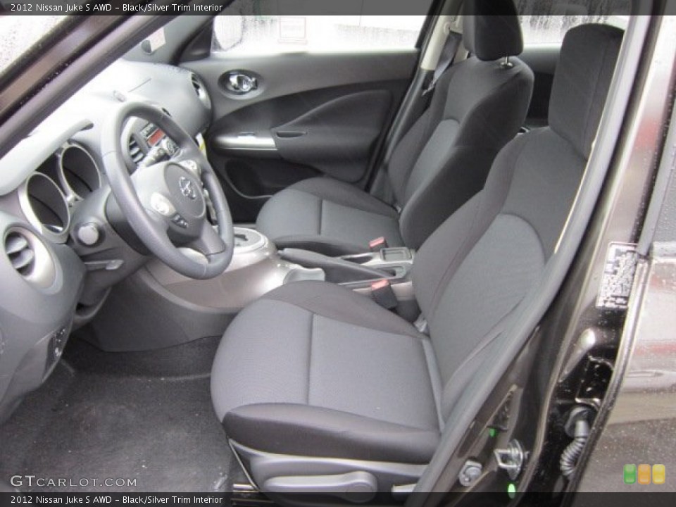Black/Silver Trim Interior Photo for the 2012 Nissan Juke S AWD #57545128