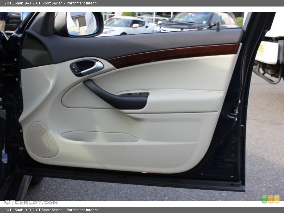 Parchment Interior Door Panel for the 2011 Saab 9-3 2.0T Sport Sedan #57545139