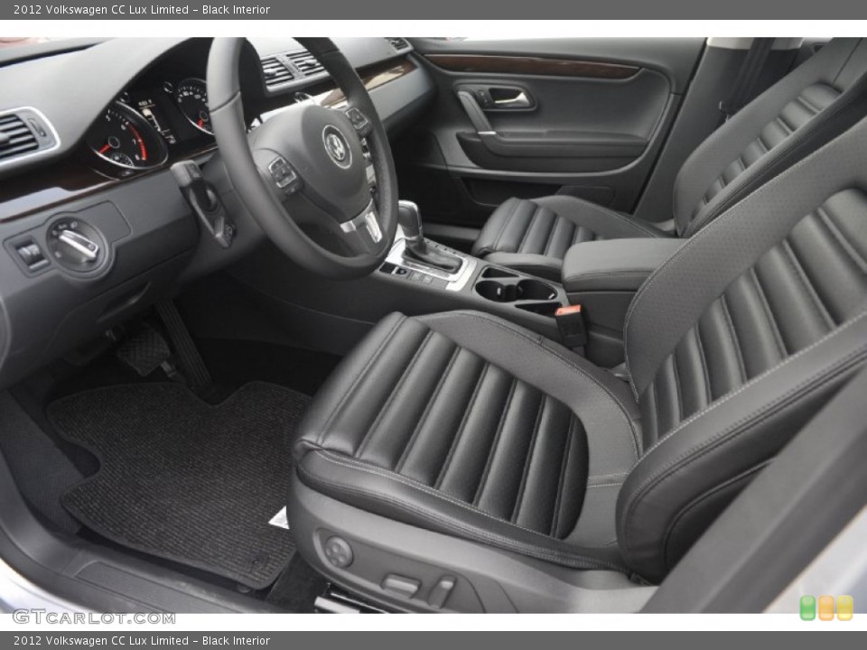 Black Interior Photo for the 2012 Volkswagen CC Lux Limited #57552287