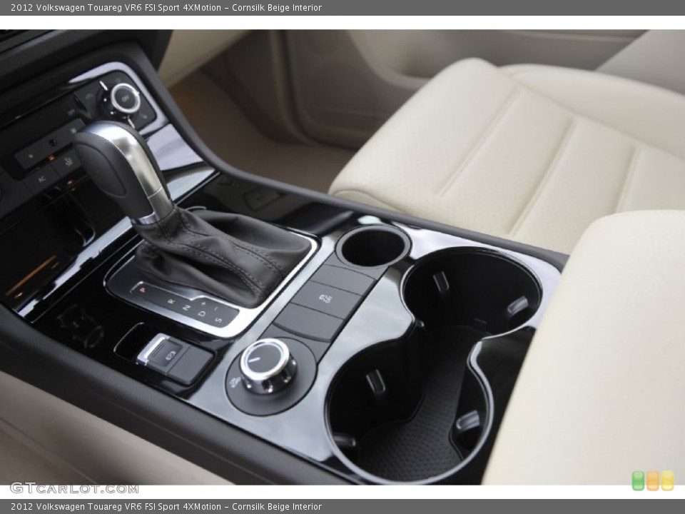 Cornsilk Beige Interior Transmission for the 2012 Volkswagen Touareg VR6 FSI Sport 4XMotion #57552594