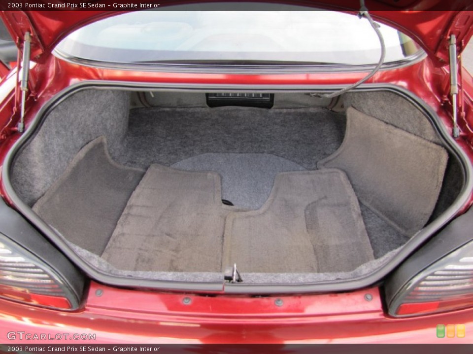 Graphite Interior Trunk for the 2003 Pontiac Grand Prix SE Sedan #57552713