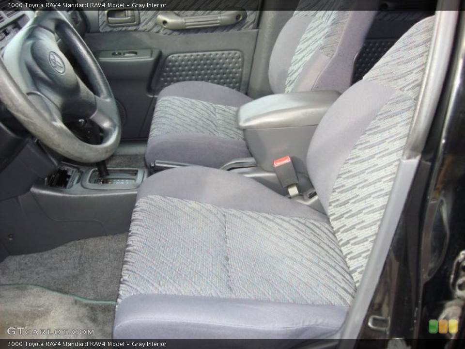 Gray Interior Photo for the 2000 Toyota RAV4  #57554501