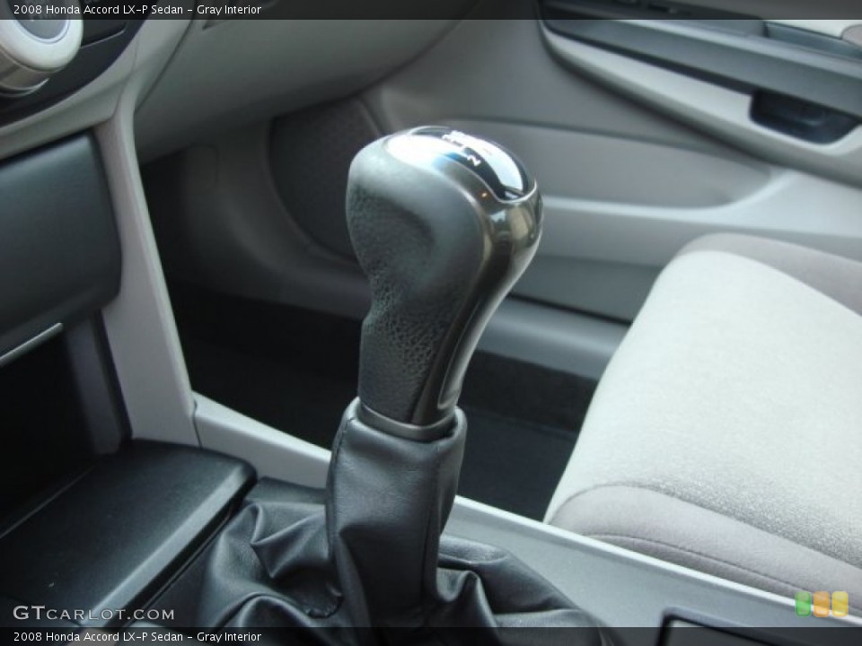 Gray Interior Transmission for the 2008 Honda Accord LX-P Sedan #57556969