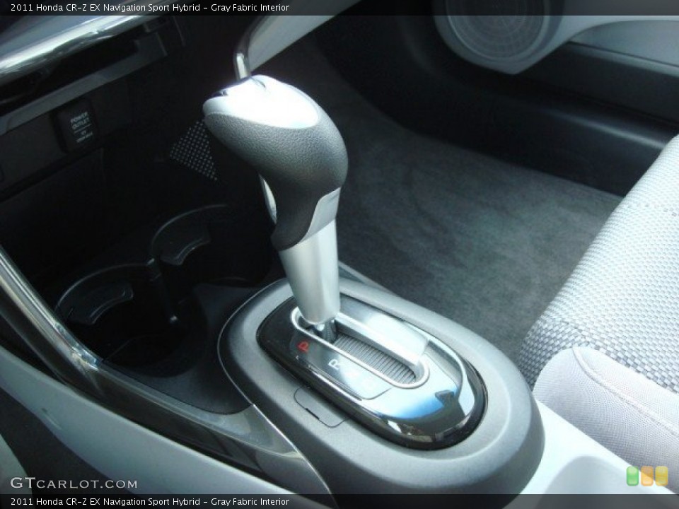 Gray Fabric Interior Transmission for the 2011 Honda CR-Z EX Navigation Sport Hybrid #57558560