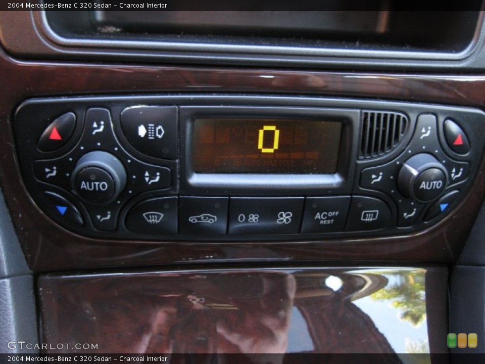 Charcoal Interior Controls for the 2004 Mercedes-Benz C 320 Sedan #57560470