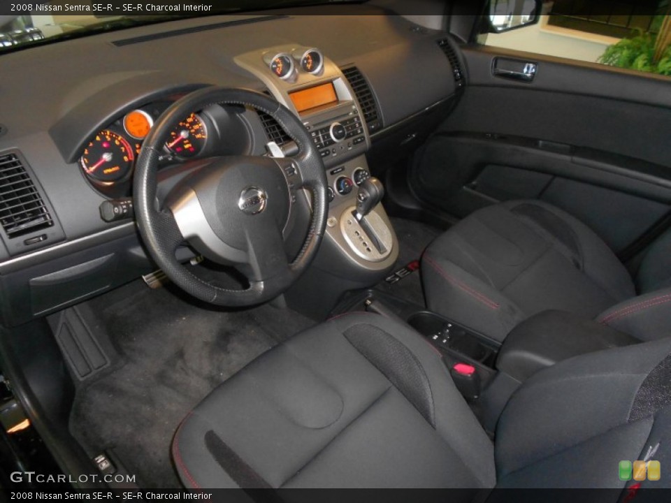 SE-R Charcoal Interior Photo for the 2008 Nissan Sentra SE-R #57560527