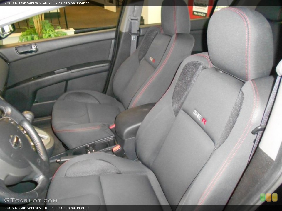 SE-R Charcoal Interior Photo for the 2008 Nissan Sentra SE-R #57560533