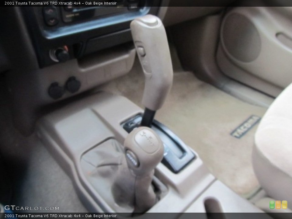 Oak Beige Interior Transmission for the 2001 Toyota Tacoma V6 TRD Xtracab 4x4 #57563365